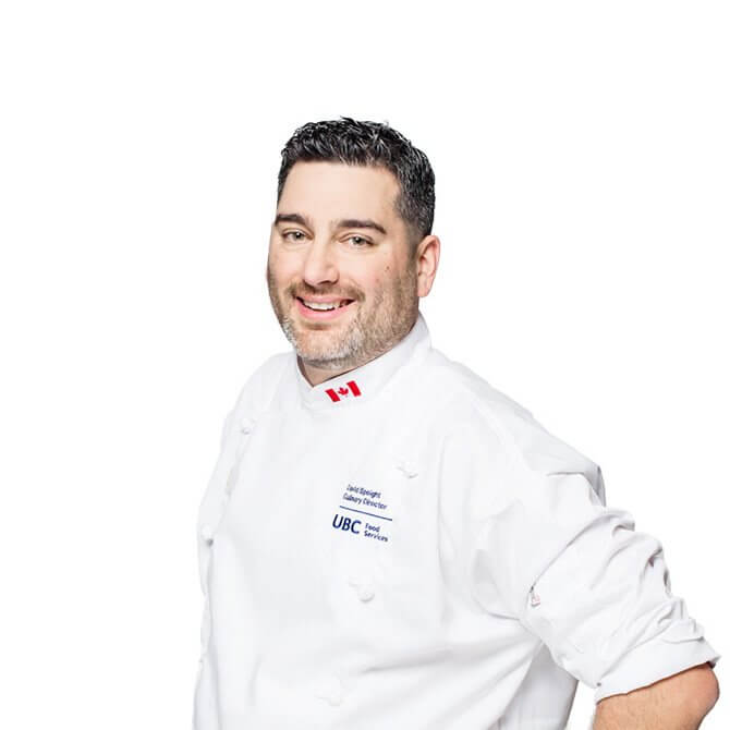 UBC Chef David Speight smiling against a white background