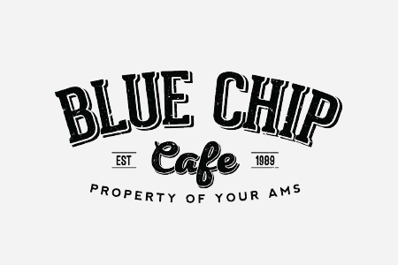 Blue Chip Cafe logo